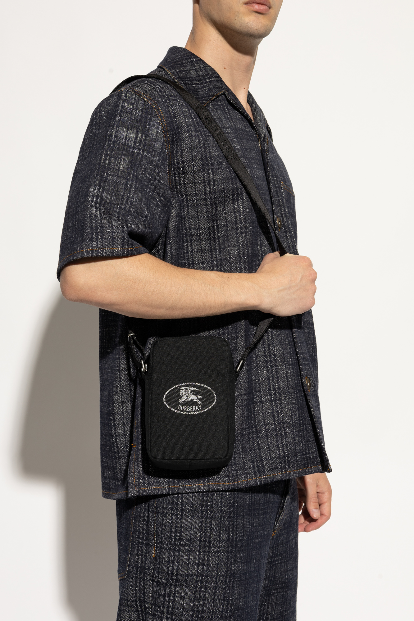 ショルダーバッグ BURBERRY ORKNEY SHOULDER BAG Black Shoulder bag 